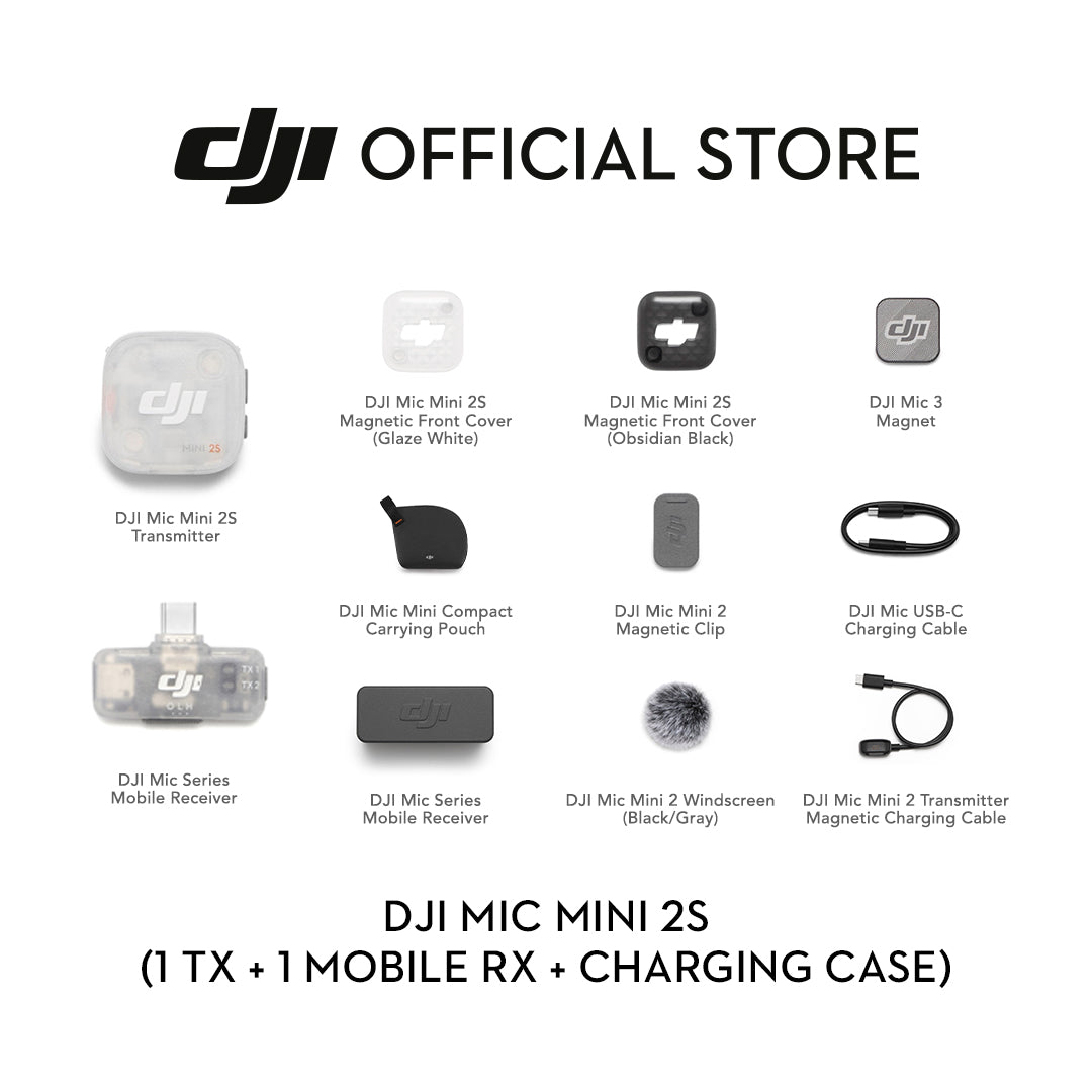 DJI Mic Mini 2S (Pre-Order 30 Days)