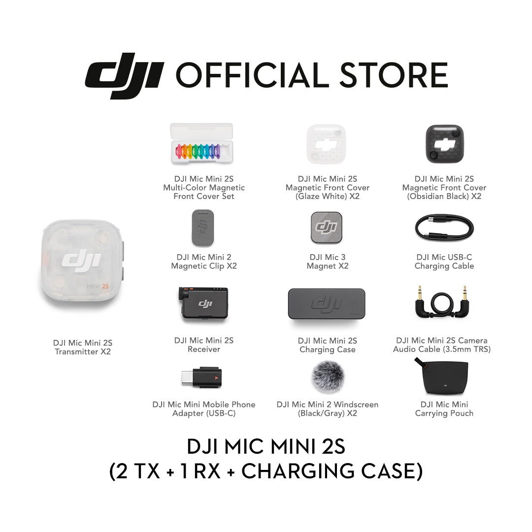 DJI Mic Mini 2S (Pre-Order 30 Days)