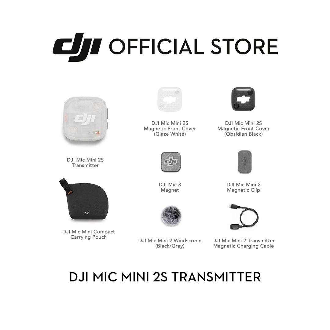 DJI Mic Mini 2S (Pre-Order 30 Days)