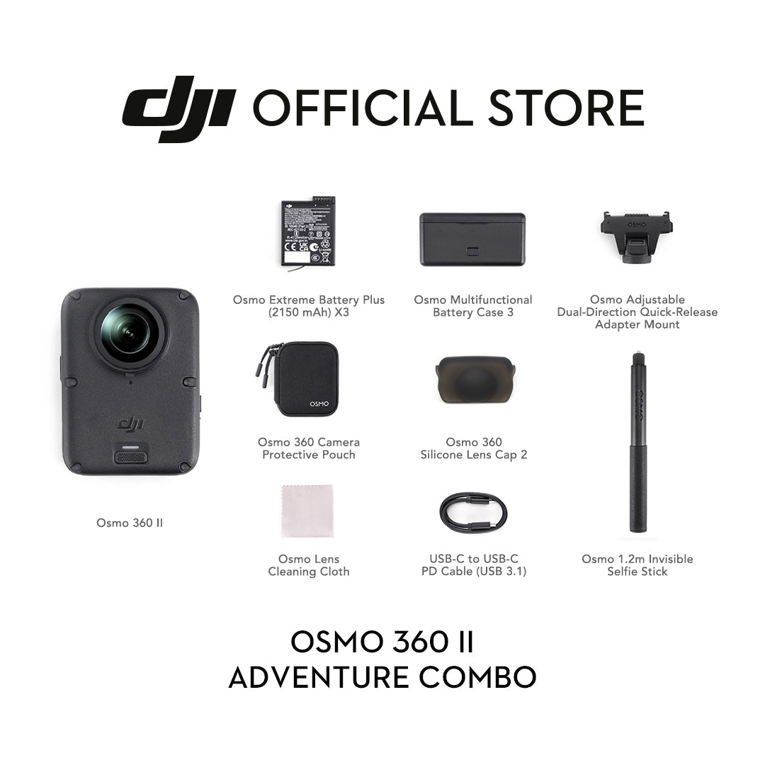 DJI OSMO 360 II (Pre-Order 14 Days)