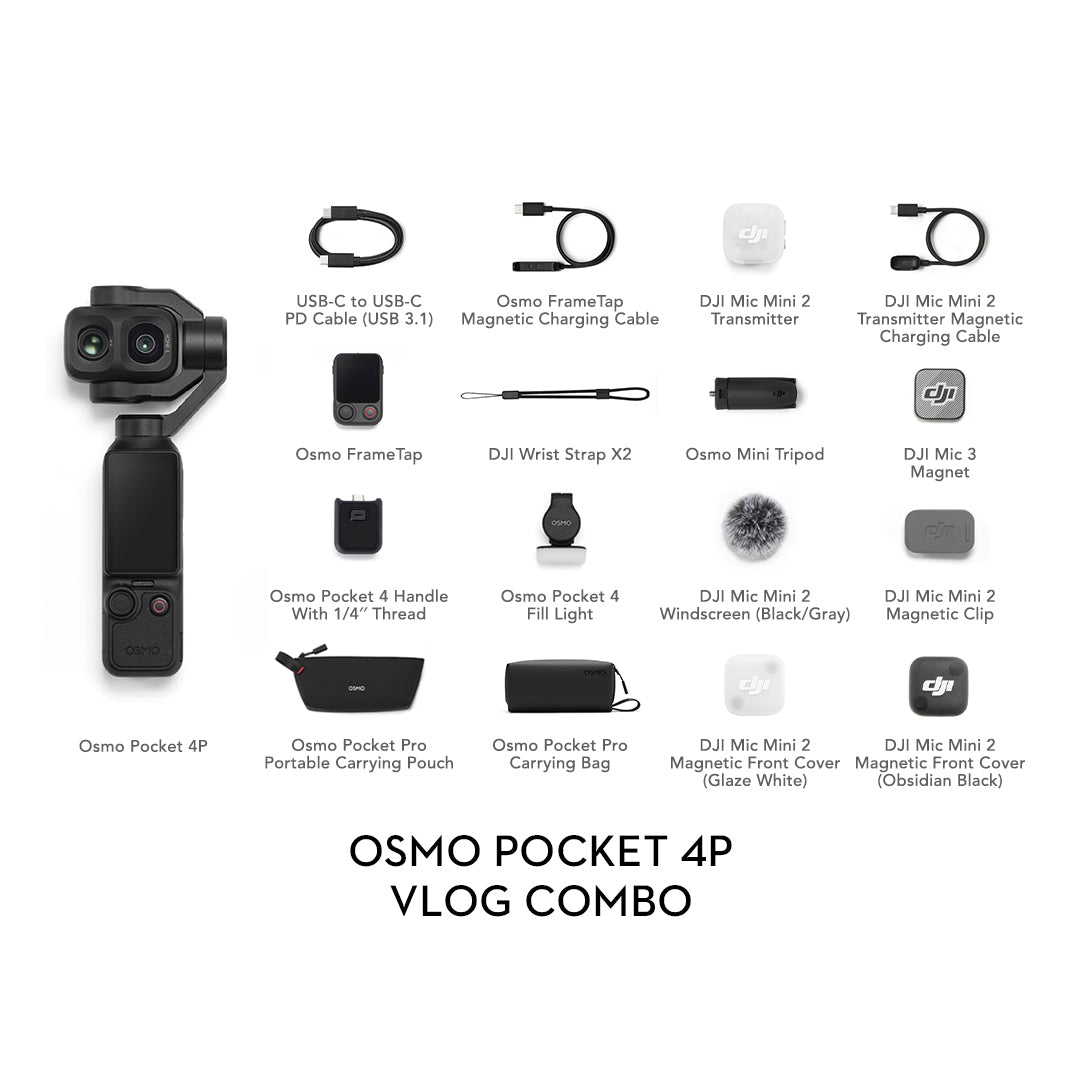 DJI Osmo Pocket 4P (Pre-Order 30 Days)