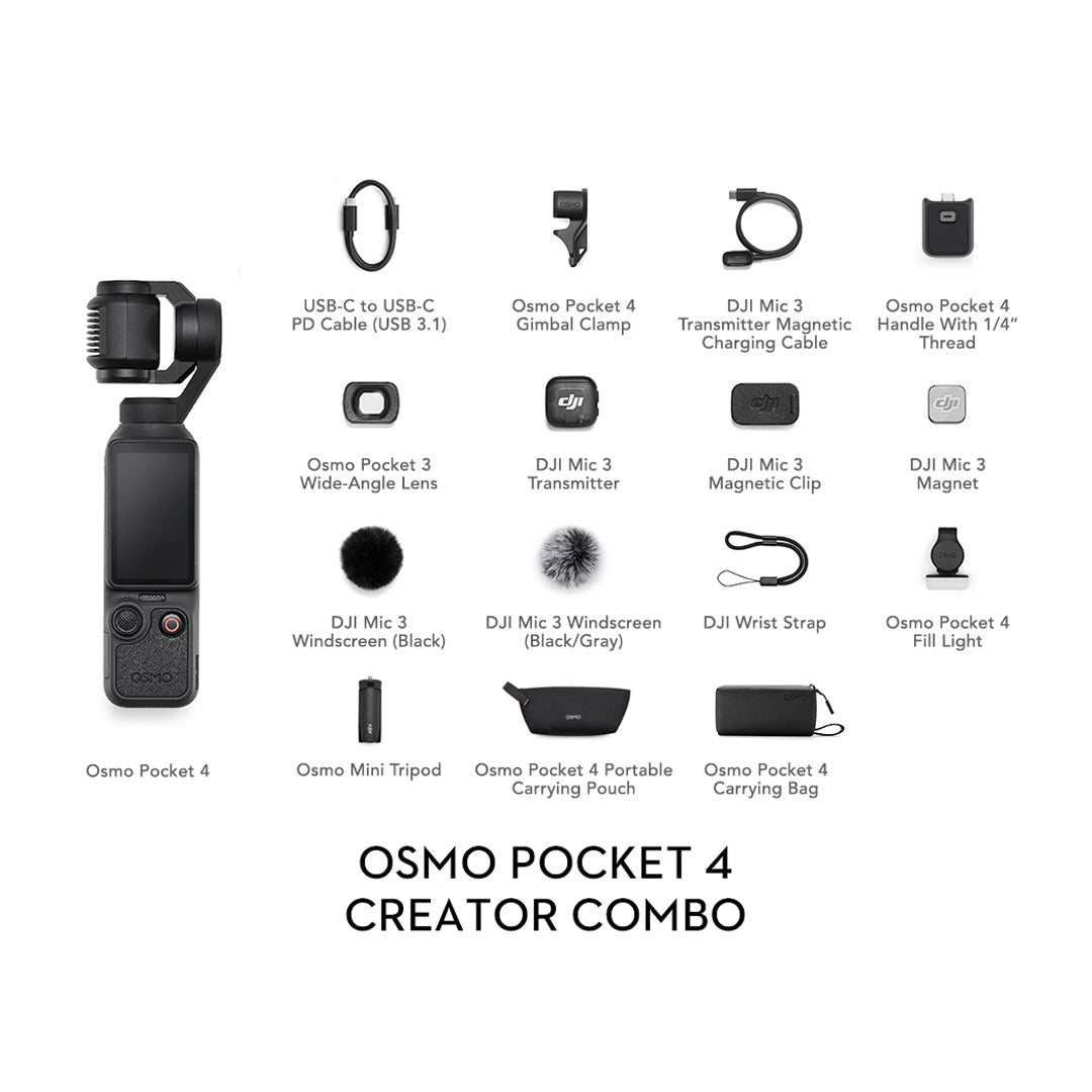 DJI Osmo Pocket 4 (Pre-Order 30 Days)